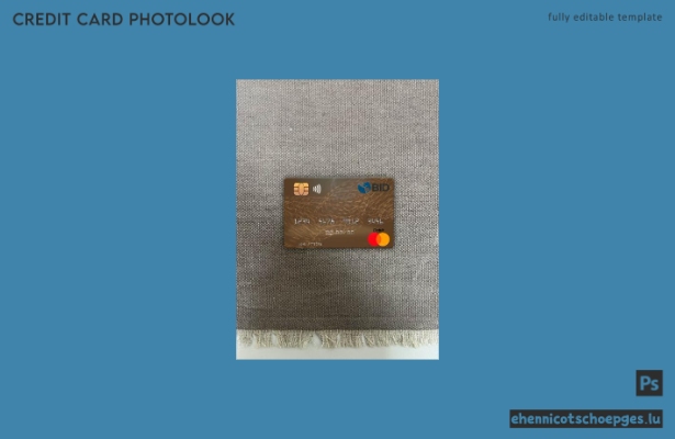Dominikanische Republik Banco BID Mastercard Photolook Beispielvorschau
